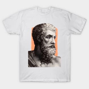 Greek Playwright Aristophanes illustration T-Shirt